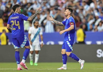 video Highlight : Argentina 4 - 1 Guatemala (Giao hữu)